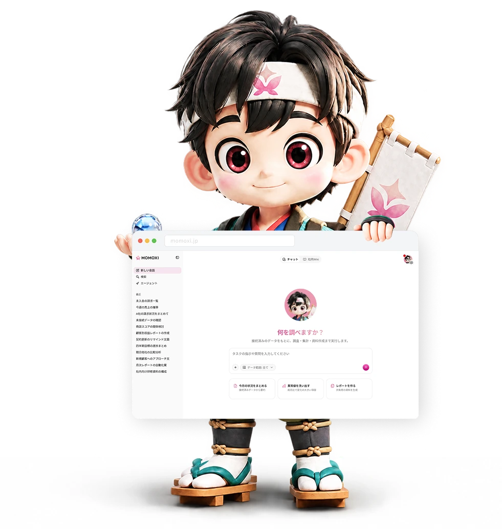 MOMOXI の画面イメージ